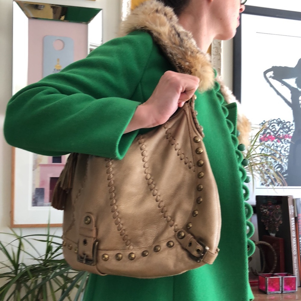 Authentic Vintage Isabella Fiore Hobo - Picture 2 of 5